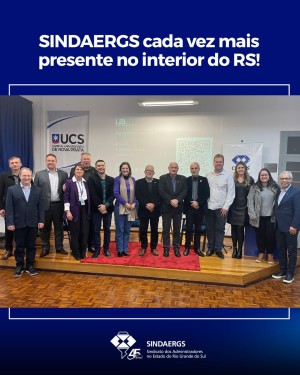 Todas as notícias - O SINDAERGS – Sindicato dos Administradores no Estado do Rio Grande Sul, representa os Administradores gaúchos. 