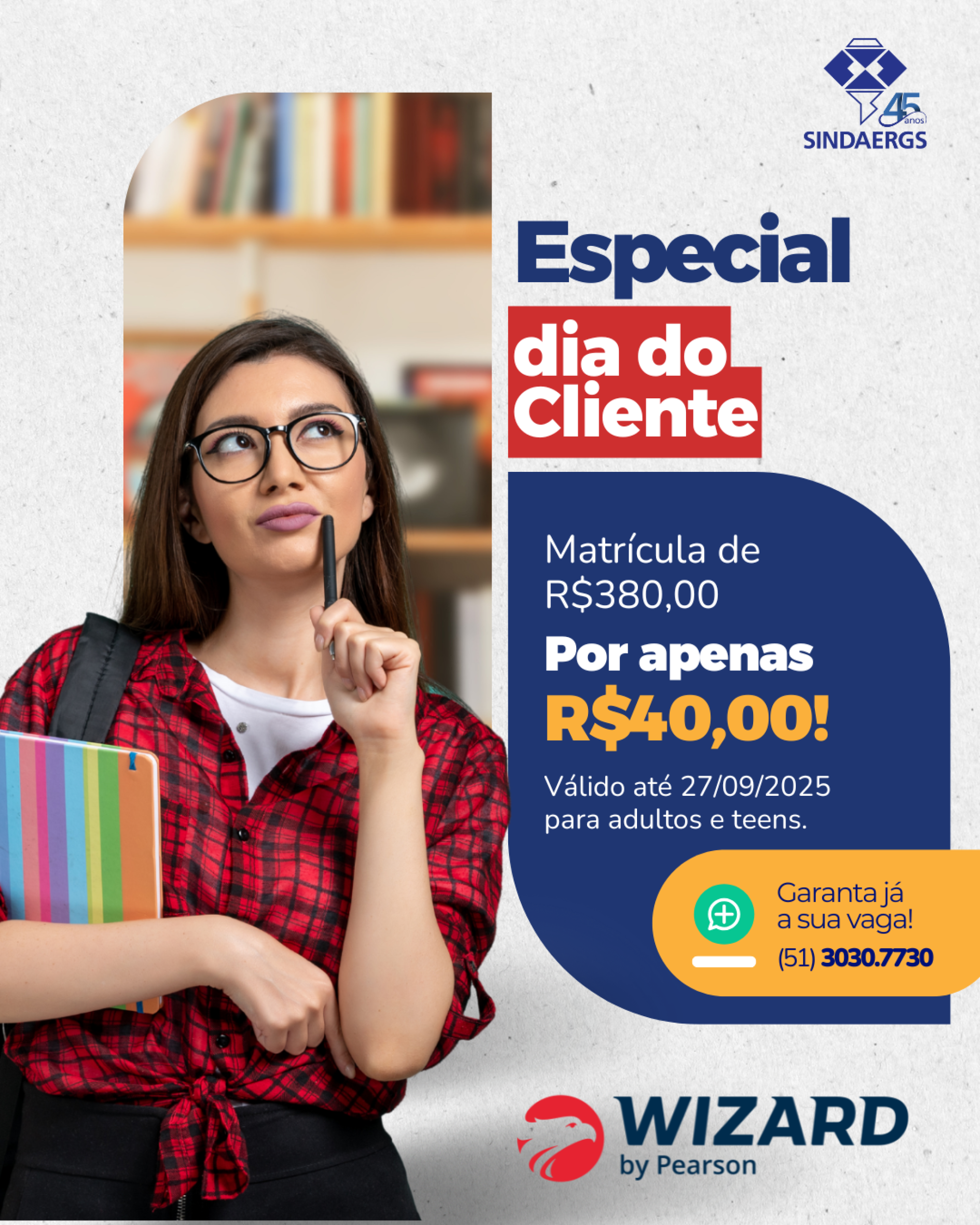 Aproveite essa oportunidade única de impulsionar sua vida! Aproveite essa oportunidade única de impulsionar sua vida! - O SINDAERGS – Sindicato dos Administradores no Estado do Rio Grande Sul, representa os Administradores gaúchos.