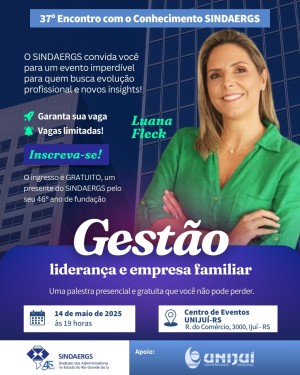 Todas as notícias - O SINDAERGS – Sindicato dos Administradores no Estado do Rio Grande Sul, representa os Administradores gaúchos. 