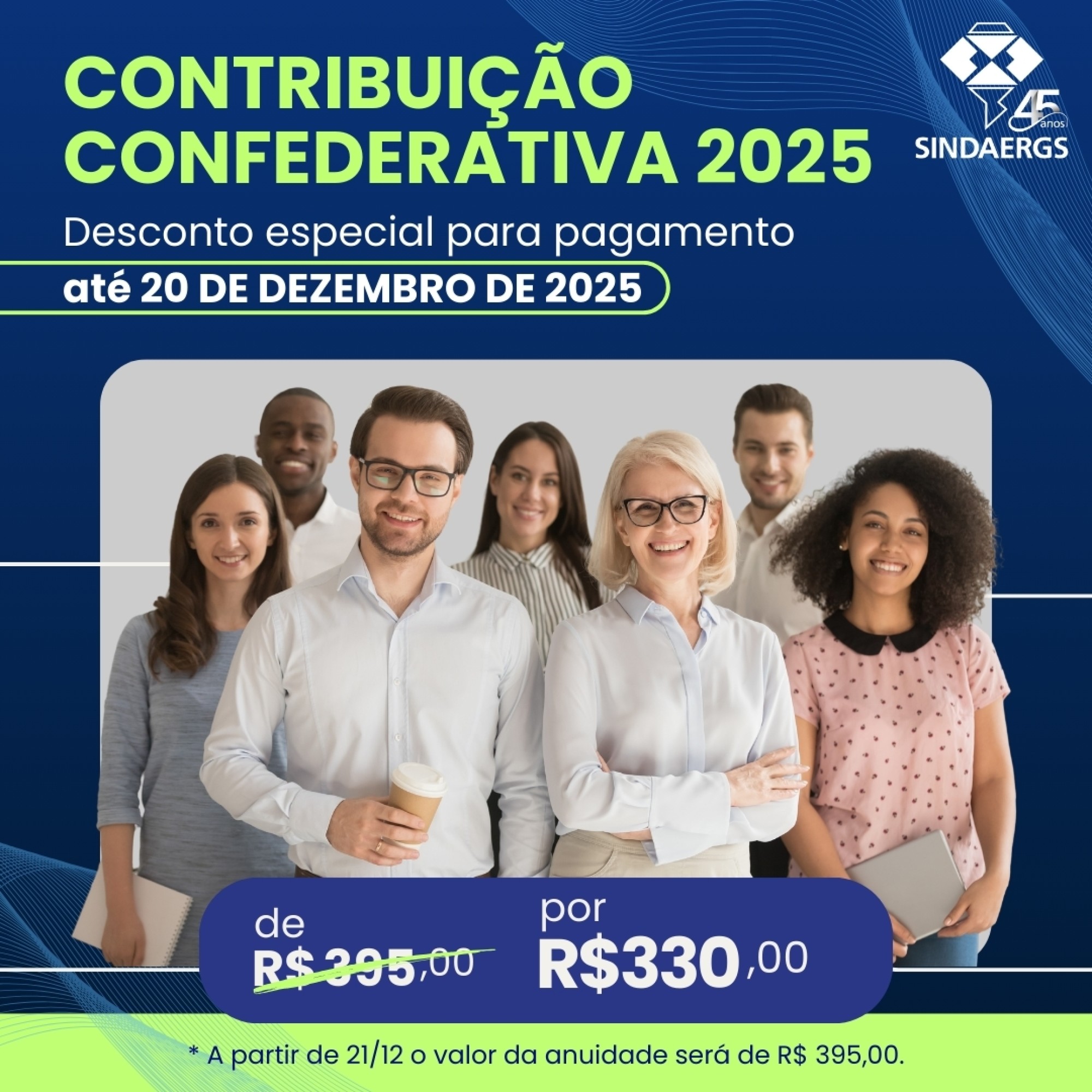 Contribuição Confederativa 2025 Contribuição Confederativa 2025 - O período de contribuição já começou!