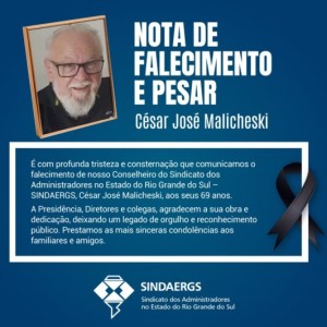 Todas as notícias - O SINDAERGS – Sindicato dos Administradores no Estado do Rio Grande Sul, representa os Administradores gaúchos. 