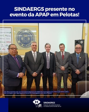 Todas as notícias - O SINDAERGS – Sindicato dos Administradores no Estado do Rio Grande Sul, representa os Administradores gaúchos. 